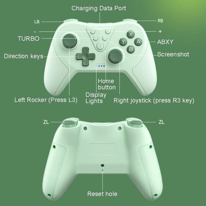 Wireless Game Controller For Switch And Pc