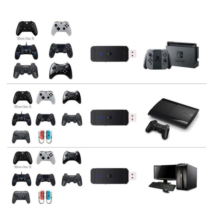 Wireless Gamepad Converter For Ps3/switch/pc