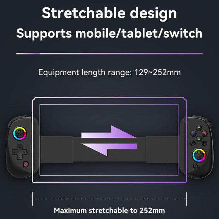 Wireless Gamepad For Mobile And Pc Vibration Grip