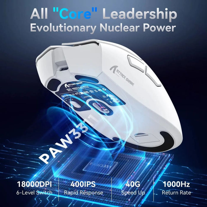 Wireless Gaming Mouse With 6 Dpi Levels