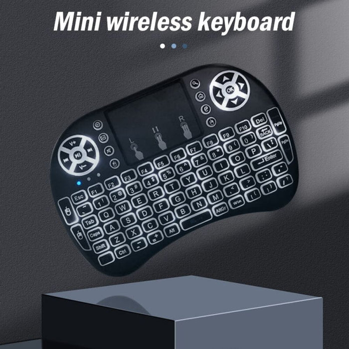 Wireless Mini Keyboard Flight Mouse 2 4g Large Touchpad