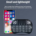 Wireless Mini Keyboard Flight Mouse 2 4g Large Touchpad