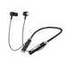 Wireless Neckband Earphones With Magnetic Design And Mic