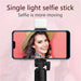 Wireless Selfie Stick Tripod With Beauty Light