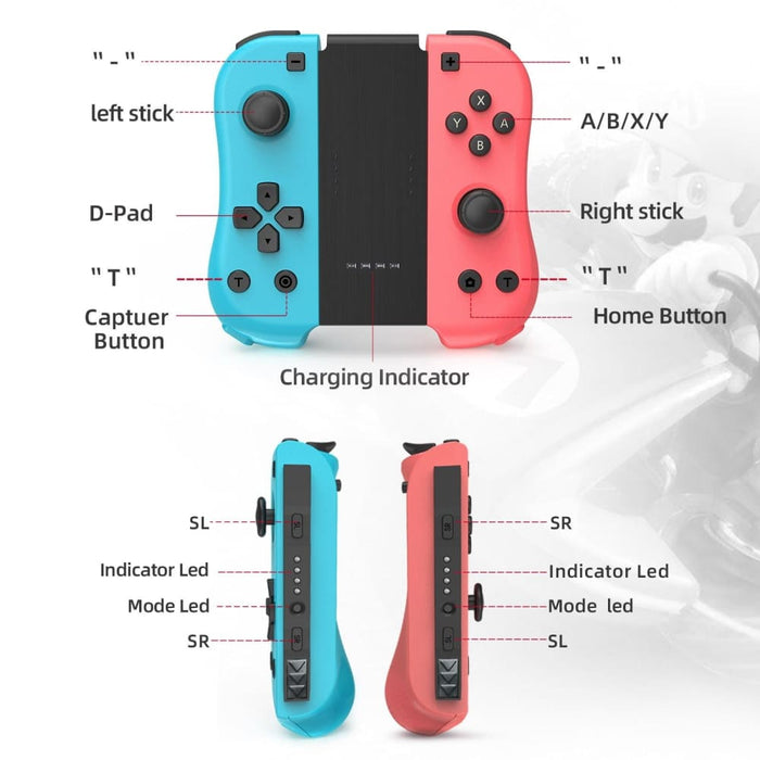 Wireless Tooth Game Controller For Nintendo Switch