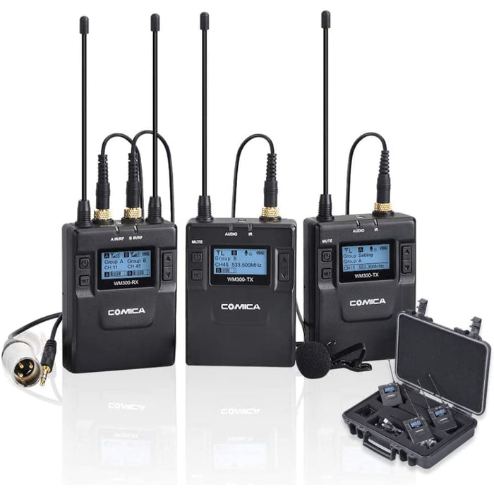 Cvm-wm300a Professional Uhf 96-channels Wireless Lavalier