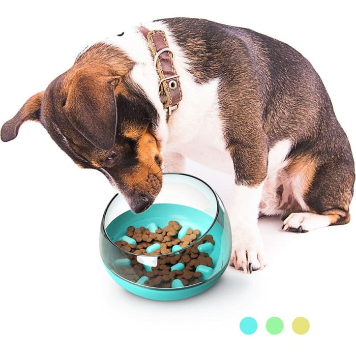 Wobble Healthy Dog Slow Feeder Food Snack Pet Bowl