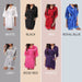 Women Ice Silk Pajamas Robes Sleepwear Nightgowns