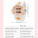 Women Sports Quartz 50m Waterproof Dual Time Wrist Watch