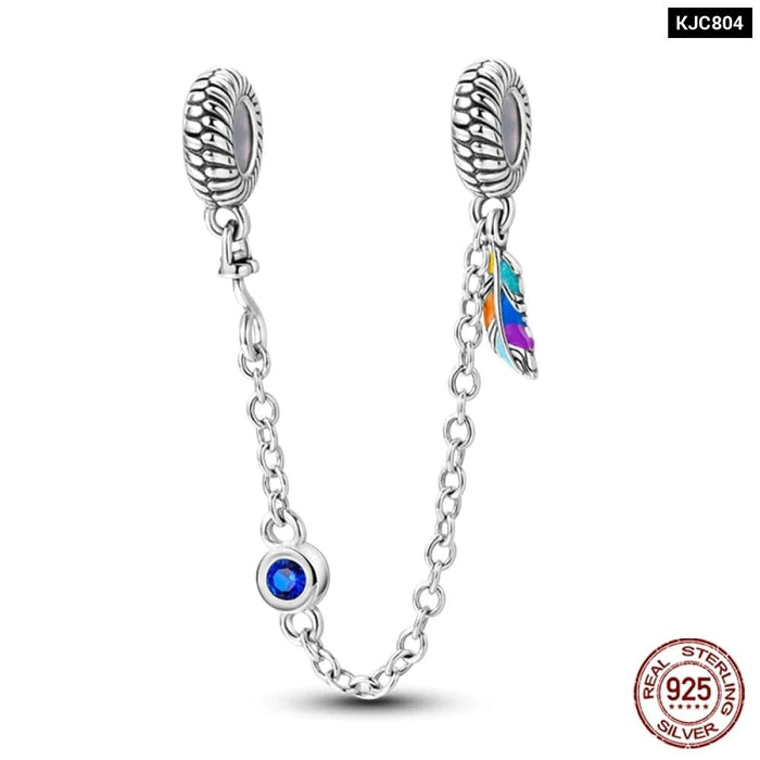 Womens 925 Sterling Silver Colourful Masquerade Series Sexy