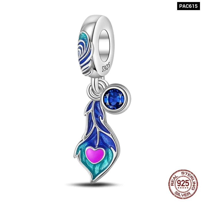 Womens 925 Sterling Silver Colourful Masquerade Series Sexy