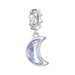 Womens 925 Sterling Silver Ocean Series Jellyfish Pendant