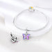 Womens 925 Sterling Silver Purple Colour Series Chameleon