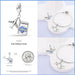 Womens 925 Sterling Silver Travel Aircraft Series Charms