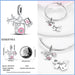 Womens 925 Sterling Silver Travel Aircraft Series Charms