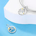 Womens 925 Sterling Silver Twelve Constellations Luminous