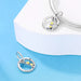 Womens 925 Sterling Silver Twelve Constellations Luminous