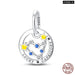 Womens 925 Sterling Silver Twelve Constellations Luminous