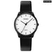 Women’s Pu Band Leather Analog Display Versatile Quartz