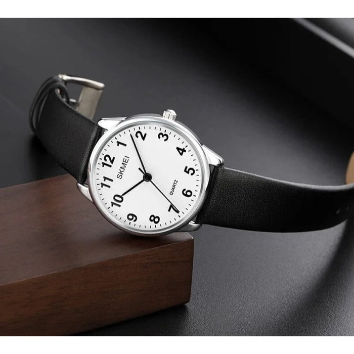 Women’s Pu Band Leather Analog Display Versatile Quartz