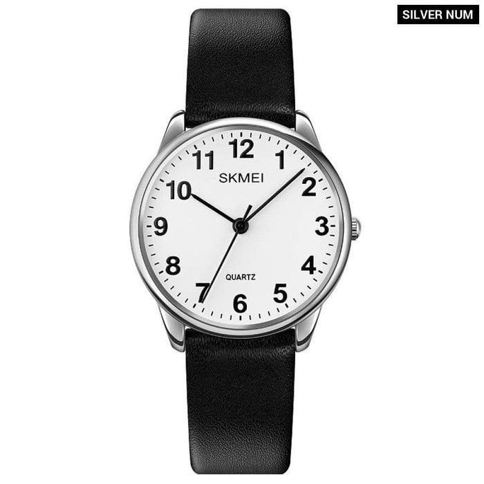 Women’s Pu Band Leather Analog Display Versatile Quartz