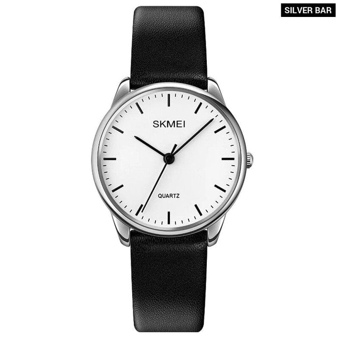 Women’s Pu Band Leather Analog Display Versatile Quartz