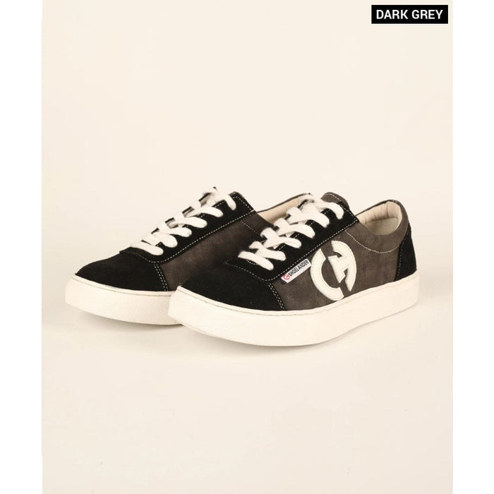 Womens Daily Simple Canvas Shoes And Black Classic Colour