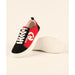 Womens Daily Simple Canvas Shoes And Black Classic Colour