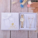 Womens Earrings Necklace Bracelet Watch 3pcs Set With Box