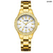 Women’s Elegant Casual Goldn Watch Crystal Diamond Inlaid