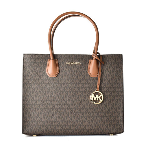 Womens Handbag By Michael Kors Mercer Brown 32 x 26 13 Cm