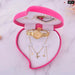 Womens Pendant Earrings Necklace Bracelet Watch Set With Box