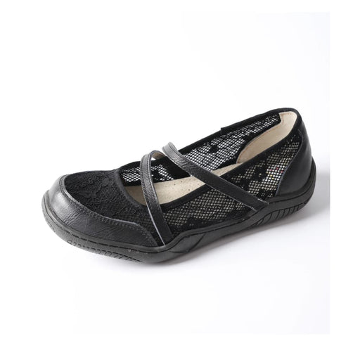Womens Solid Lace Breathable Cute Flat Shoes