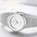 Women’s Stainless Steel Steelband Quartz Wristwatch