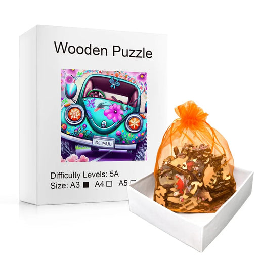 Wooden Animal Puzzle Set