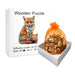 Wooden Fox Family Puzzle