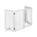 Goslash Picks Wooden Pet Gate Dog Fence Safety Stair