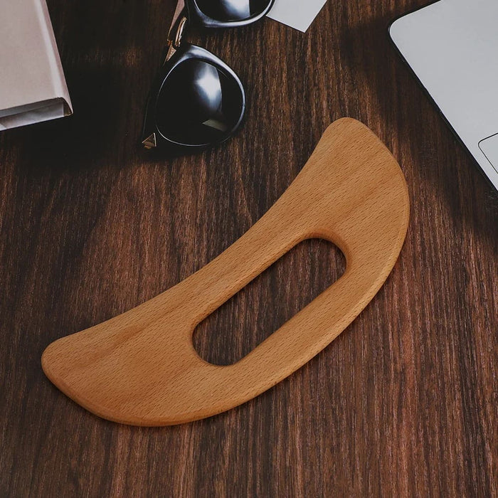 Wooden Gua Sha Massage Tool For Cellulite Relief