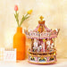 3d Wooden Puzzle 336pcs Rotatable Diy Romantic Carousel