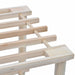 Wooden Shoe Rack 4-tier Shelf Storage 2 Pcs Xaobll