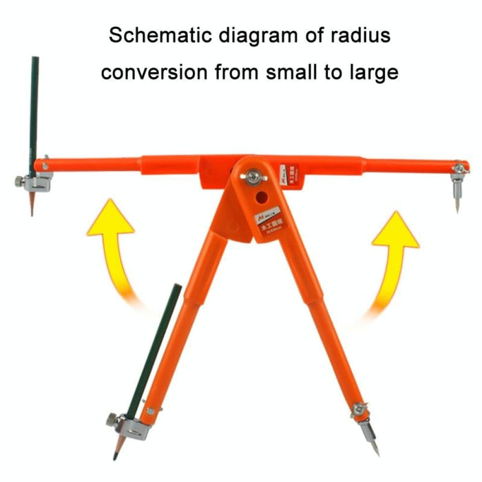 Woodworking Decoration Drawing Metal Compass