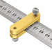 Woodworking Steel Ruler Positioning Block Angle Scriber