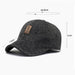 Woolen Knitted Winter Ear Cover Baseball Cap For Men