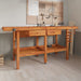 Workbench With Drawers And Vices 192x62x83 Cm Solid Wood