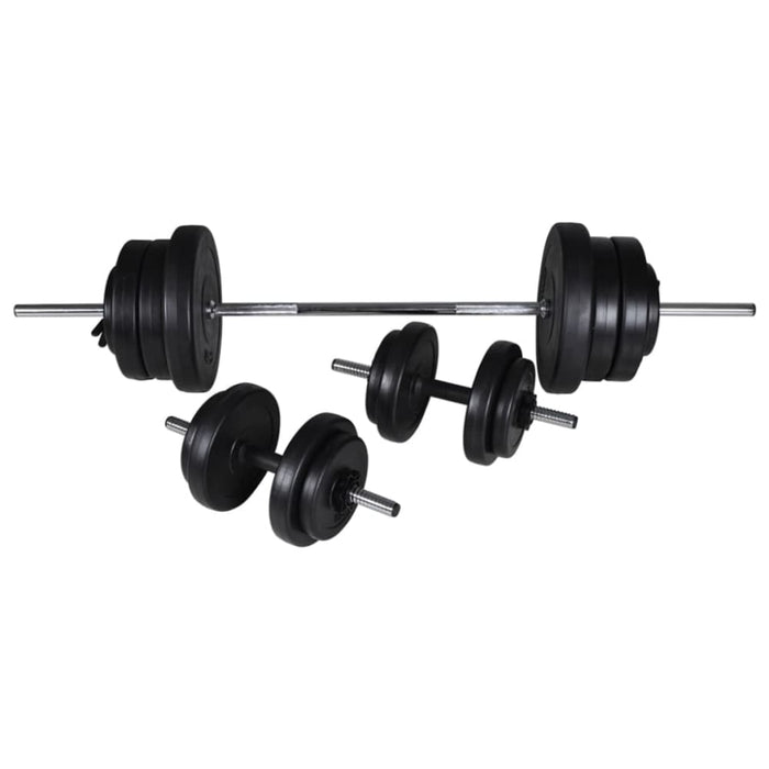 Workout Bench With Barbell And Dumbbell Set 60.5 Kg Xiptai