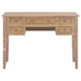 Writing Desk Brown 109.5x45x77.5 Cm Wood Xnbbix