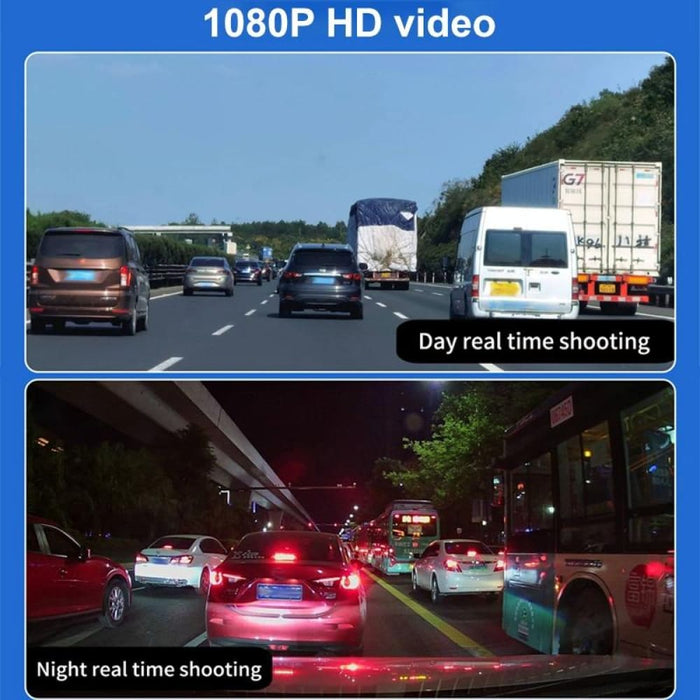 X12 1080p Hd Panoramic Triple Recording Wifi Car Driving