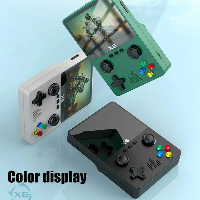 X6 3.5 Handheld Game Player With Dual Joystick And 11