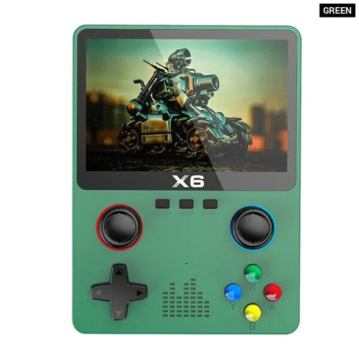 X6 3.5 Handheld Game Player With Dual Joystick And 11