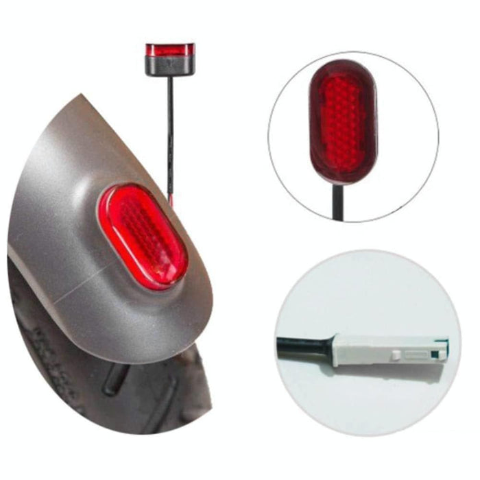 For Xiaomi M365 / Pro Rear Gear Tail Light & Buckle Battery